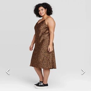 A New Day Cheetah Slip Dress